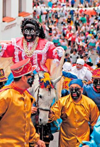 Festividades de Ecuador - La Mama Negra Festividades de Ecuador - La Mama Negra