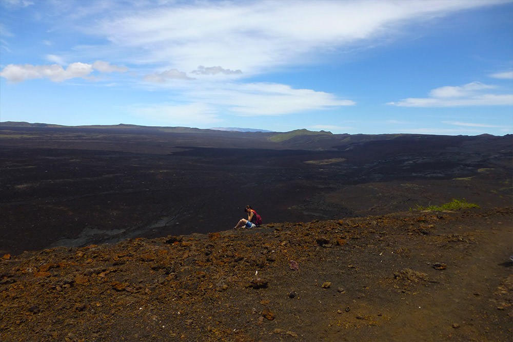 qué hacer en isla isabela galápagos tintoreras volcán sierra negra