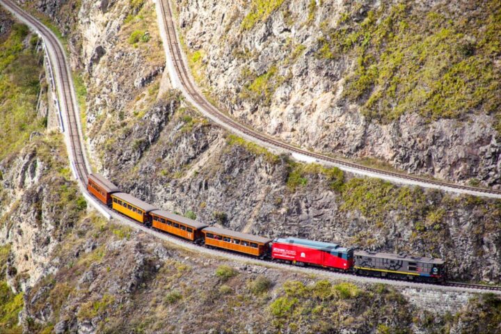 Rutas del tren en Ecuador