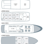 Plano de cubierta crucero Monserrat