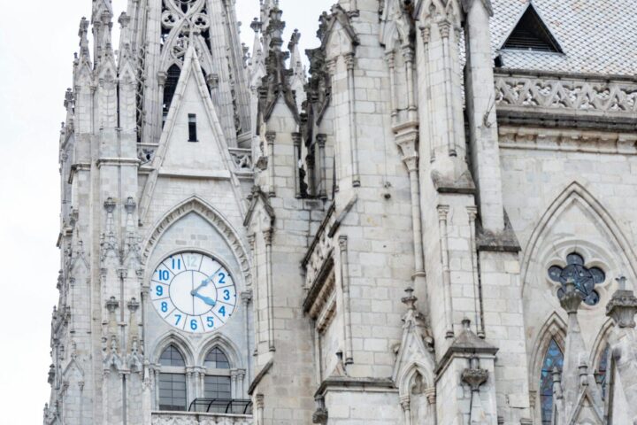 exterior de la catedral en quito