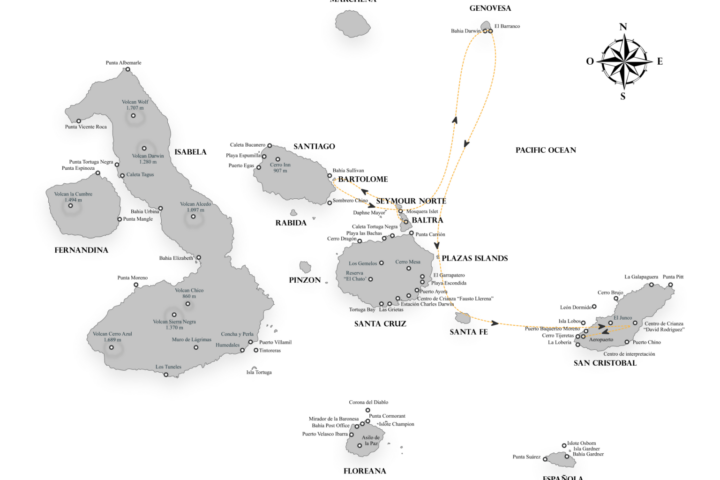 Seaman Journey Itinerary a