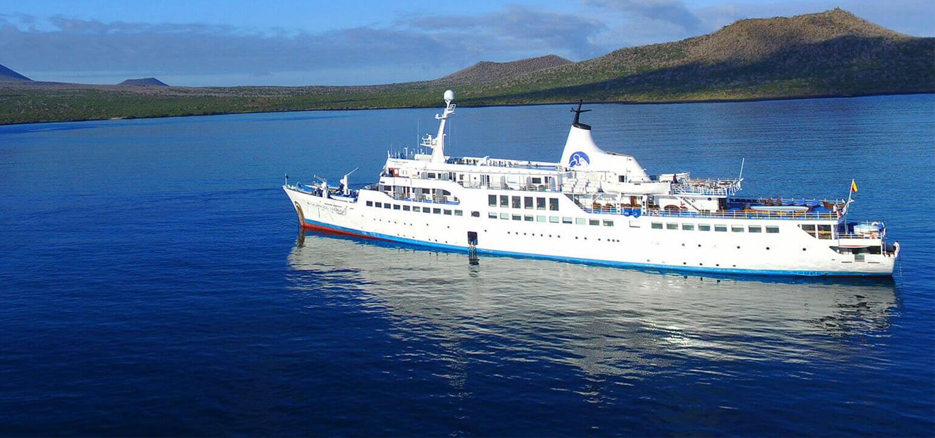 the legend cruise ship in galapagos