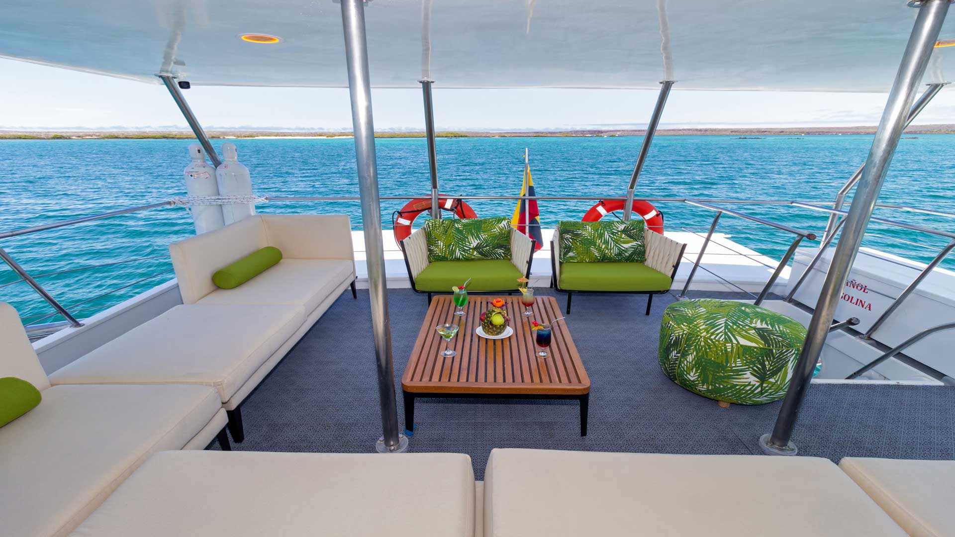 Outdoor Lounge on Galaxy Diver Cruise