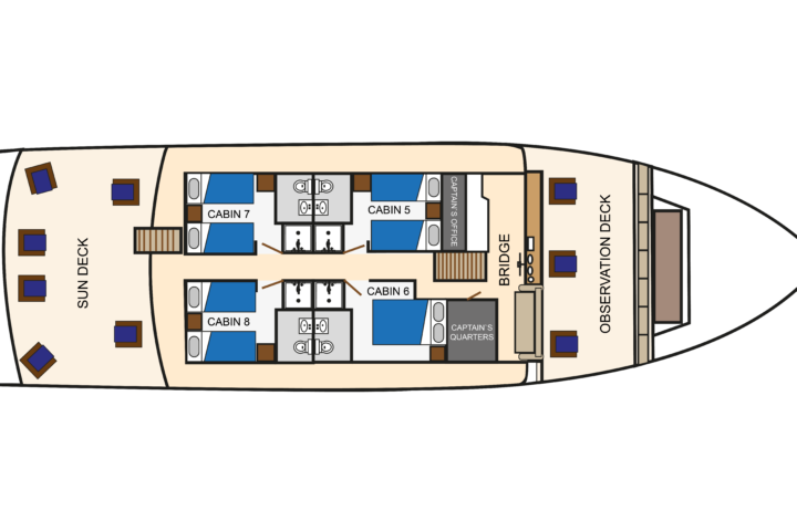 high deck leety yacht