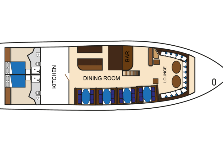 main deck leety yacht