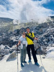 tourists in sierra negra