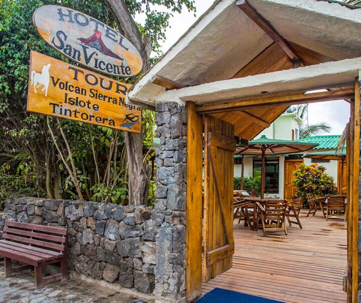 Location at the San Vicente Galapagos Hotel