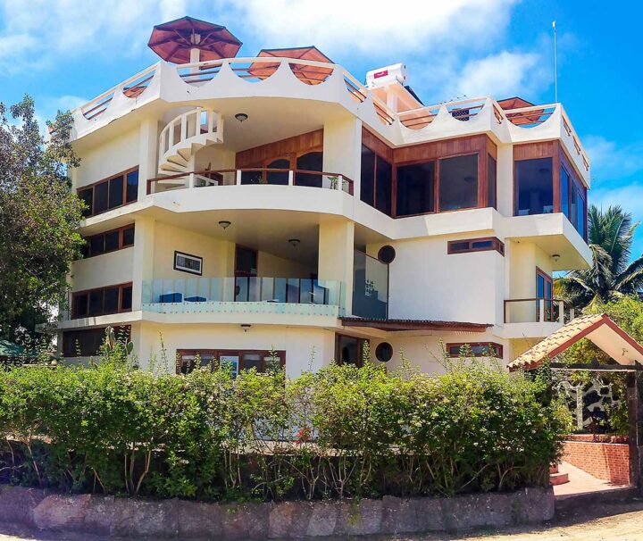 Panoramic banner at the Hotel La Laguna Galapagos