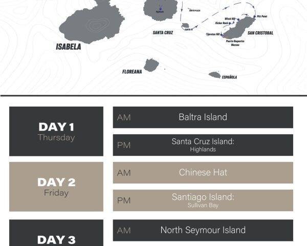 monserrat yacht itinerary B 5 days