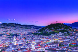 quito en la noche