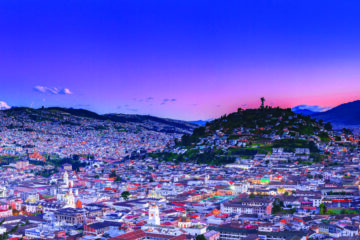 quito en la noche