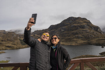 selfie Cajas National Park